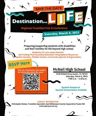 Destination Life flyer