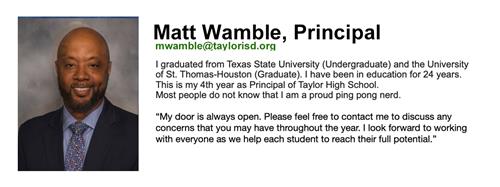 M. Wamble