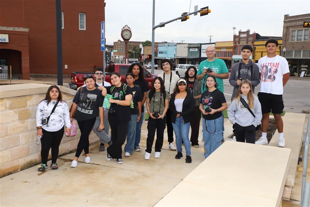  Class photo on Main Street
