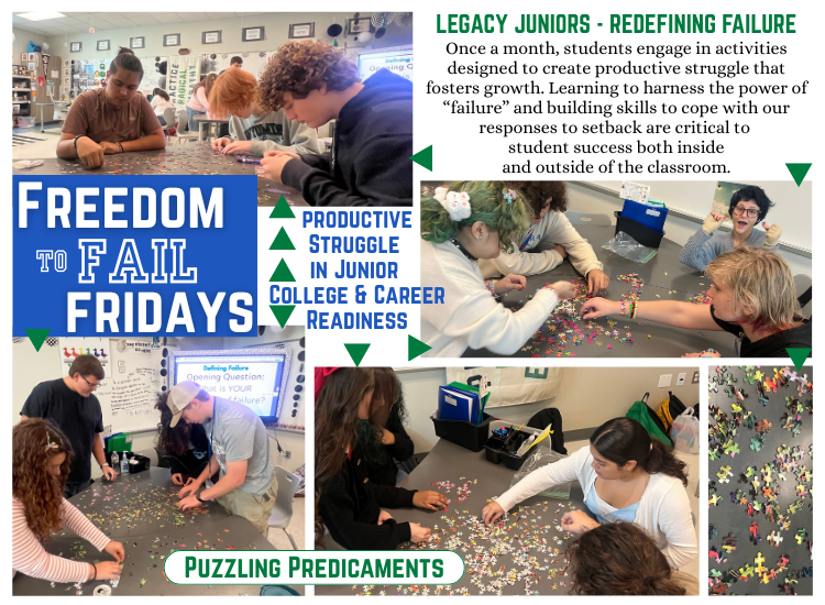 Jr. CCR Freedom to Fail Fridays - Engaging in Productive Struggle to Help Us Grow