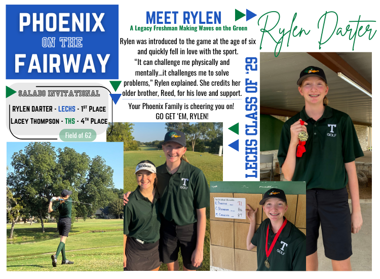 Freshman Wins 1st Place at Salado Invitational Golf Tournament